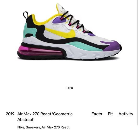Women\'s Nike Air Max 270 React Sneakers